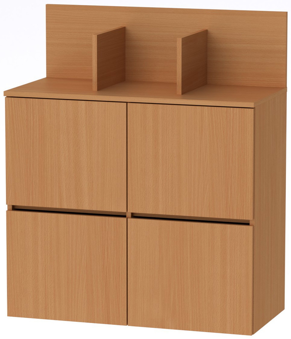 Полку МГ-5 Тумба навісна Компаніт Бук (85х40х100.4 см), фото 1