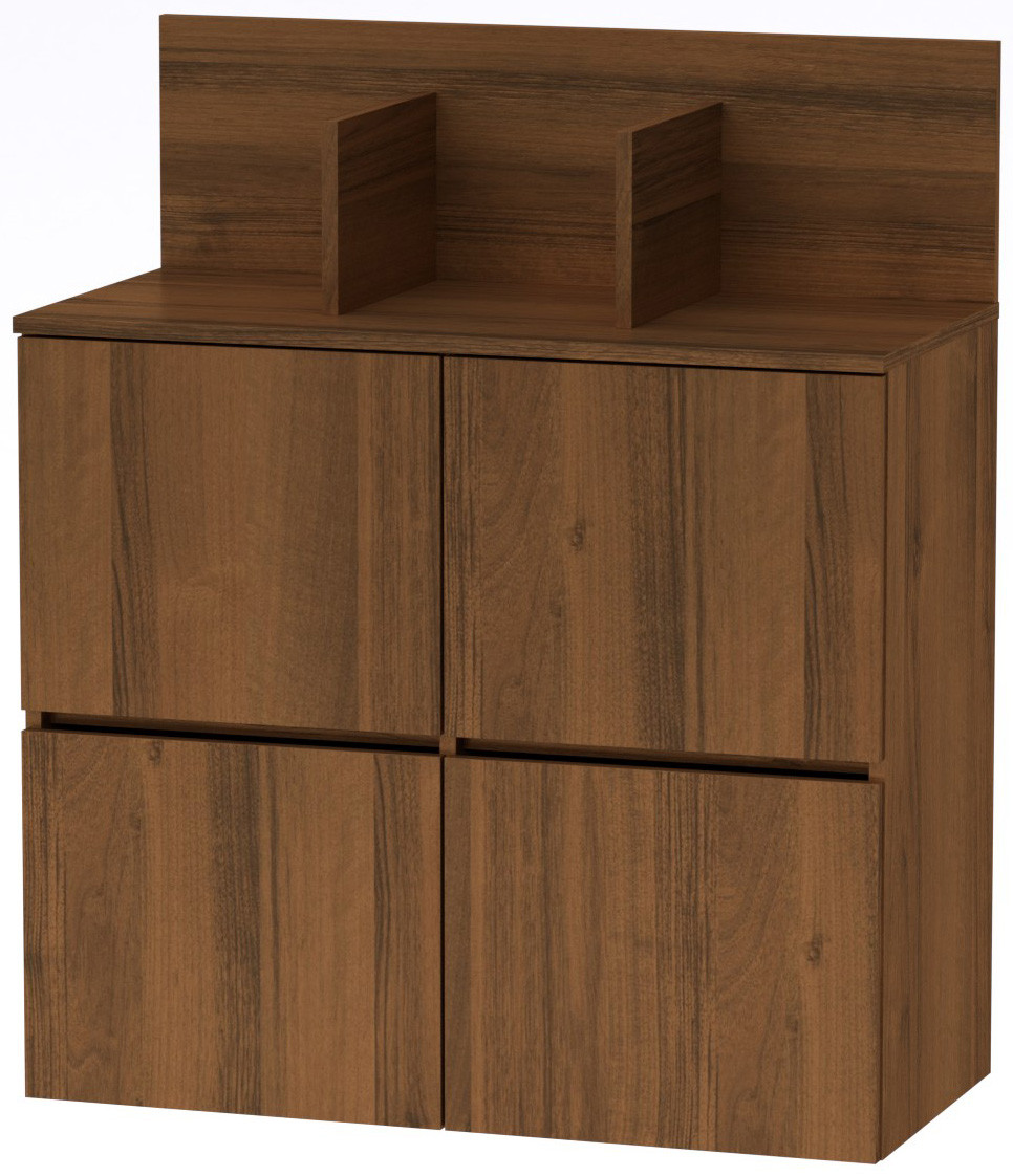 Полку МГ-5 Тумба навісна Компаніт Горіх екко (85х40х100.4 см), фото 1