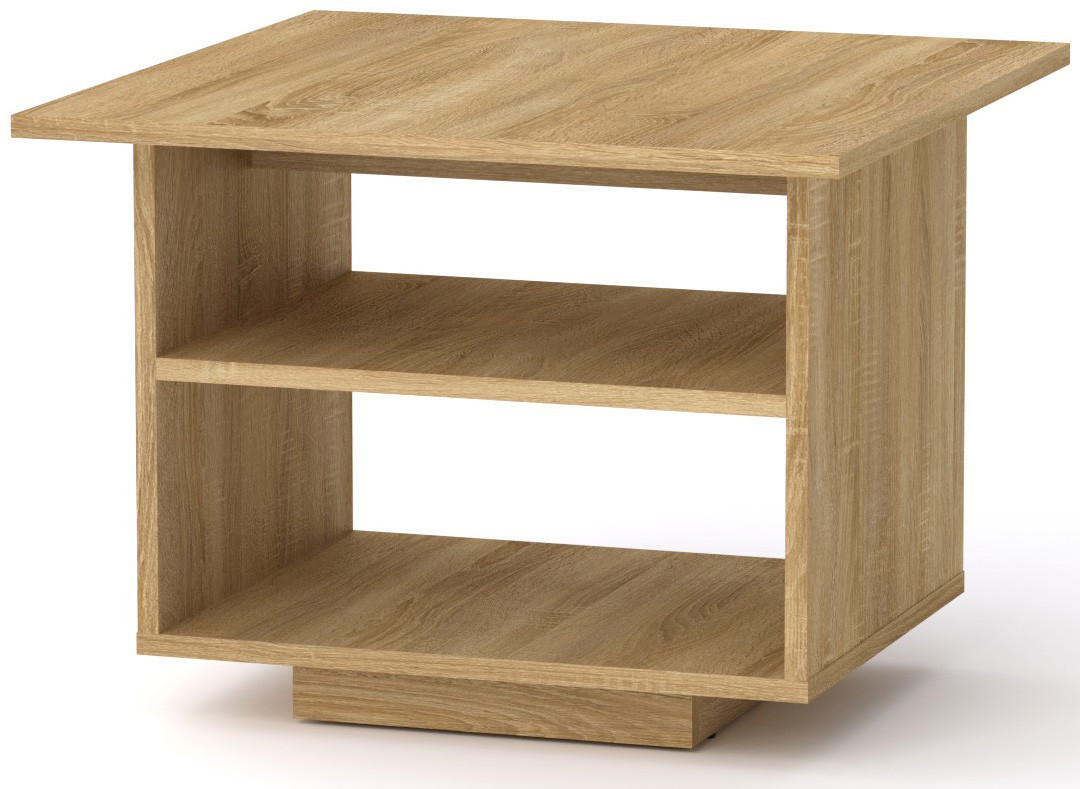 Стіл журнальний МГ-5 Компаніт Дуб сонома (60х60х45 см), фото 1