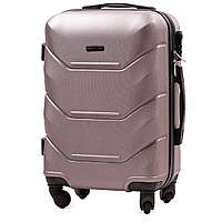 Самый Малый чемодан для ручной клади из поликарбоната WINGS 147 XS ROSE-GOLD.