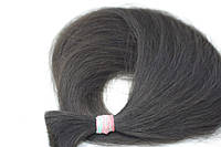 Волосы для наращивания КАШТАНОВЫЕ темные 75 см / 105 грамм