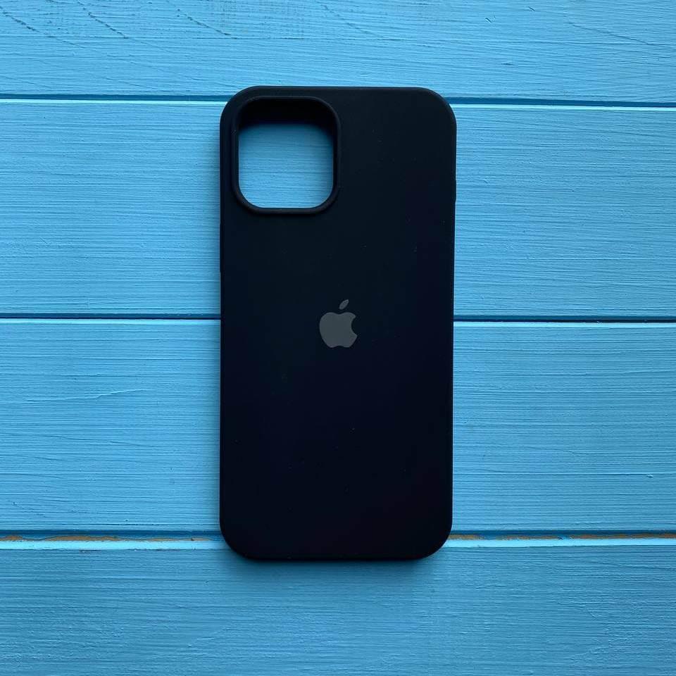 Чохол Silicone Case для Apple iPhone 12, 12 Pro Black