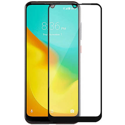 Захисне скло для ZTE Blade A51 Lite чорний, фото 1