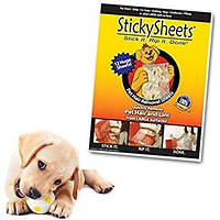 StickySheets® Лист (58* 89 см) для удаления шерсти с одежды, мебели и в салоне автомобиля