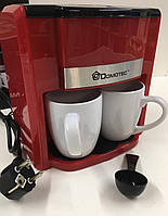 Кофеварка+ 2 чашки DOMOTEC MS-0705 (6 шт/ящ)
