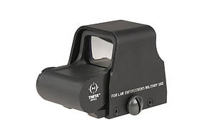 Коліматорний приціл Theta Optics Xto Red Dot Sight Black