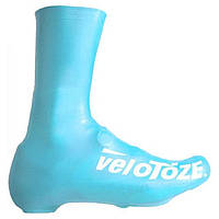 Велосипедные бахилы (велобахилы) VELOTOZE Tall Shoe Cover Road - размер L (43-46) синие