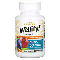 Мультивитамины и мультиминералы для мужчин старше 50 лет, Wellify, 21st Century, 65 таблеток