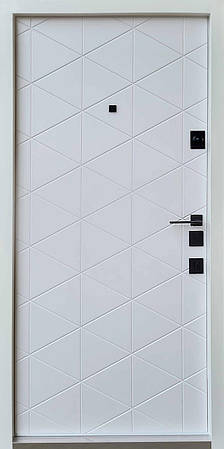 Двері квартирні, QDoors, модель Бакарді, комплектація Авангард, замок MOTTURA, фото 3