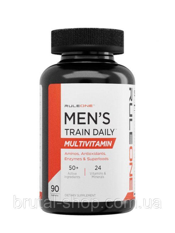 Вітаміни для чоловіків, Rule One Men's Train Daily Multivitamin (90tab)