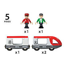 Дитячий пасажирський поїзд для залізниці Brio 33505 <unk> Потяг Brio <unk> Brio поїзд <unk> Потяг бріо, фото 6