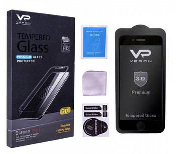 Захисне скло Premium Veron для IPHONE 8 Plus Black