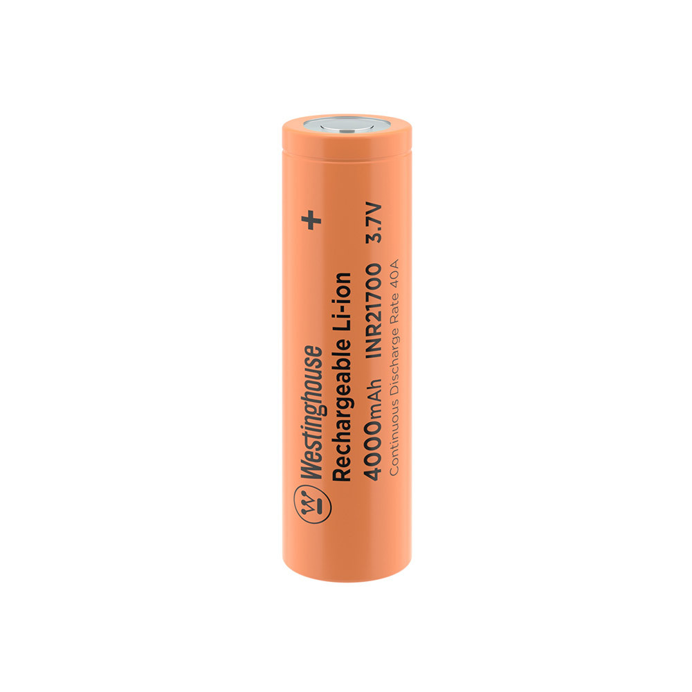 Акумулятор високотоковий літій-іонний Westinghouse Li-ion INR21700, 4000mAh, 10С, 1шт/уп