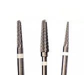 Фрези з дрібної спіральною нарізкою (білі)