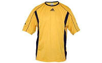 Футбольная футболка Adidas желтая. ENTRADA JSY SS. Size 54 (L)