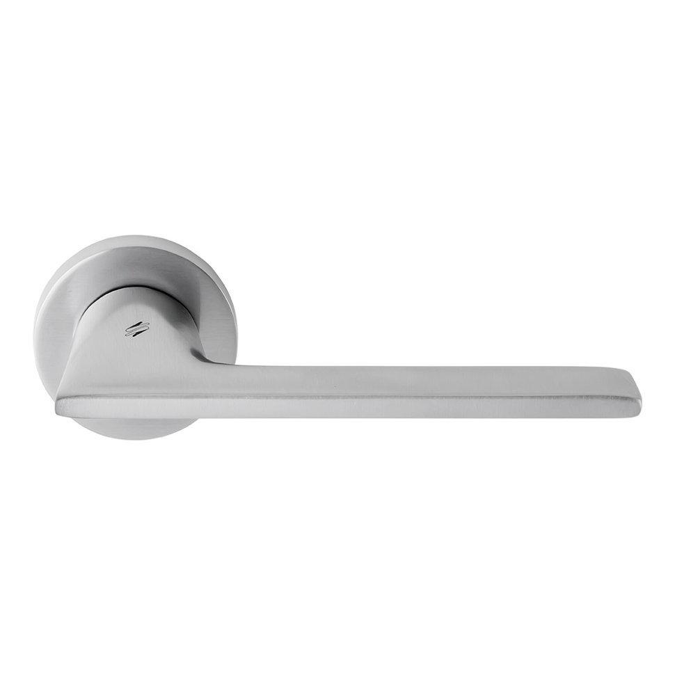 Дверна ручка на розетці Colombo Alato JP 11 CM Хром матовий