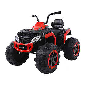 Дитячий квадроцикл (2 мотори по 35W, МР3) Baby Tilly T-7318 EVA RED Червоний | Дитячий електромобіль Тіллі