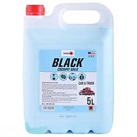 Полироль молочко пластика салона автомобиля Black Cocpit Milk 5л концентрат NOWAX NX05125