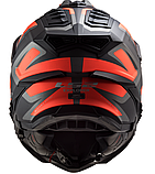 Мотошолом LS2 MX701 Explorer Alter жовтогарячий, фото 5