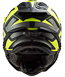 Мотошолом LS2 MX701 Explorer Alter жовтий, фото 6