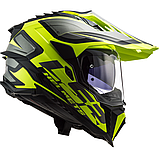 Мотошолом LS2 MX701 Explorer Alter жовтий, фото 7