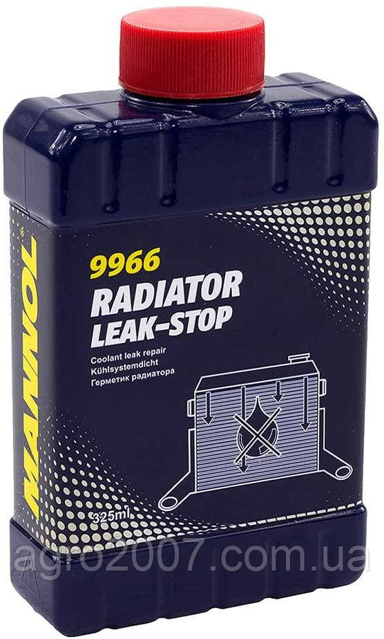 Автохімія Герметик системи охолодження Radiator Leak-Stop MANNOL 0.325L 9966, фото 1