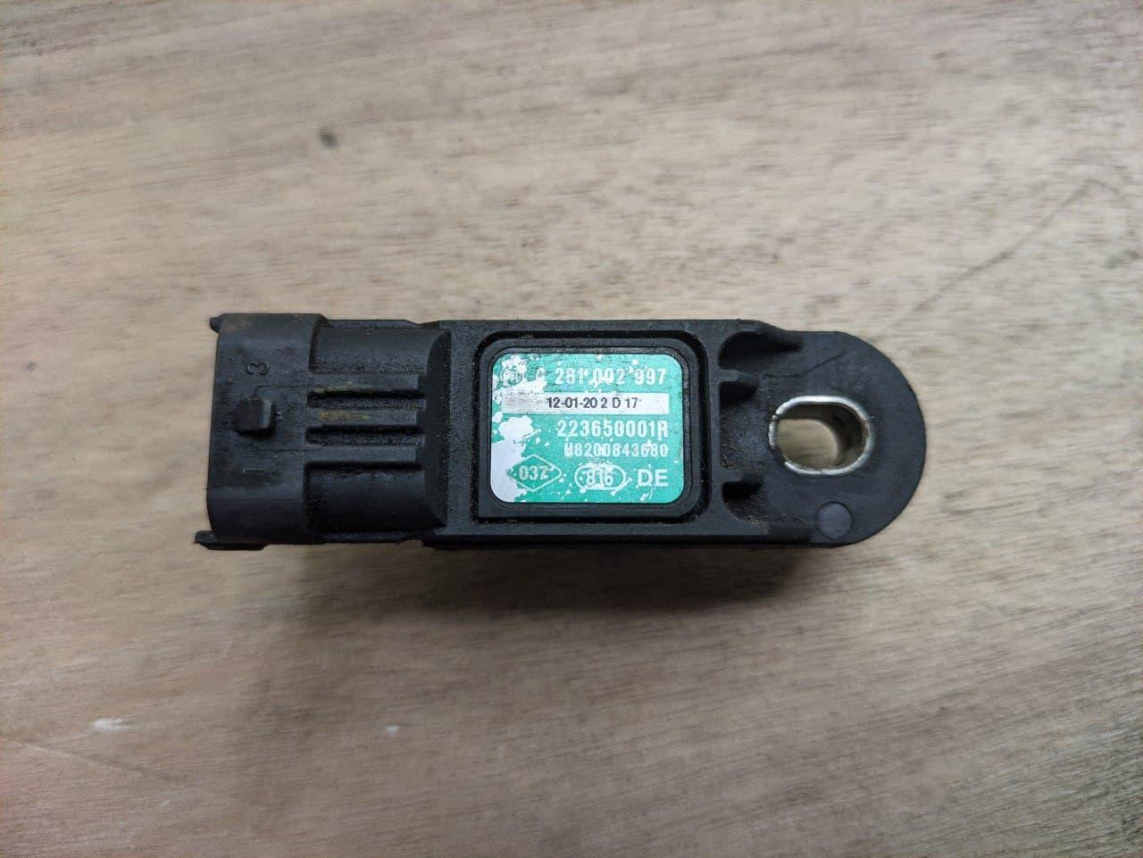 Датчик тиску турбіни Renault Kangoo 2, 1.5, 2008-, 0281002997 (Б/У)