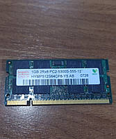 Оперативна пам'ять hynix 1 GB 2Rx8 PC2-5300S-555-12