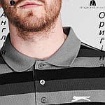 Поло чоловіча Slazenger (Слазенгер) з Англії - в полоску, фото 7