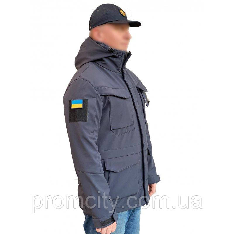 Куртка M-65 Pancer Protection Soft Shell темно-синяя - фото 3 - id-p1403002367