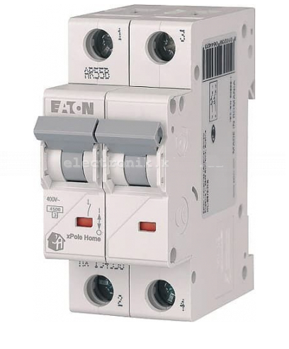 Автоматичний вимикач HL-C 16A 2 полюси Eaton/Moeller