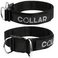 Нейлоновый ошейник Collar DOGextreme Police №2 на липучке 25 мм 30-55 см Черный (6438)