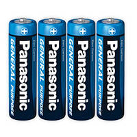 Батарейка PANASONIC R6 AA коробка shrink 4 шт