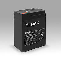 Акумулятор Mastak MT660 6V 6,0Ah 70*47*101/5