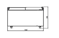 Морозильний лар UBC Group Victory 539л 5 кошиків, фото 5