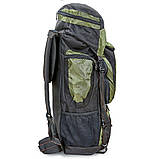 Рюкзак туристичний каркасний DEUTER 517-E 60+10л нижній вхід оливковий R0517-E-O, фото 4
