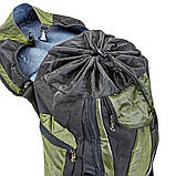 Рюкзак туристичний каркасний DEUTER 517-E 60+10л нижній вхід оливковий R0517-E-O, фото 9