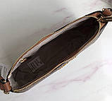 Сумка брендова жіноча MK (0100) brown, фото 3