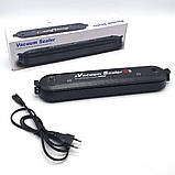 Вакуумний пакувальник домашній апарат для упаковки вакуумом вакууматор побутової, фото 4