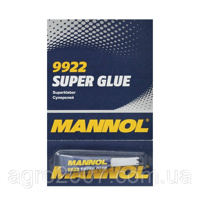 Автохімія Клей MANNOL Instant Glue 2 г 9922