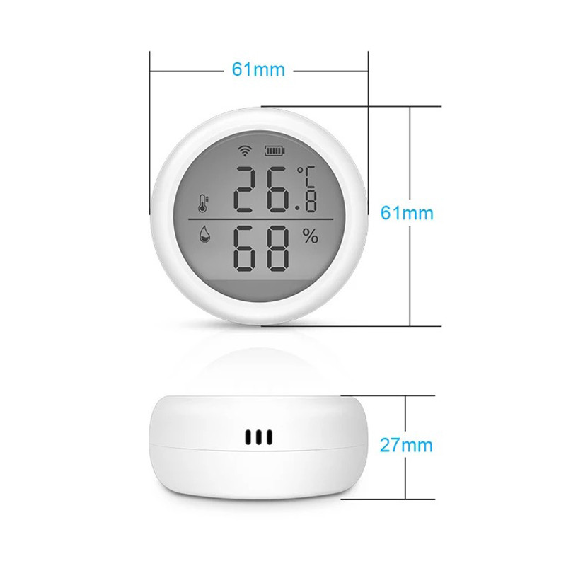 Умный Wi-Fi термометр - гигрометр USmart THD-02w | датчик температуры и влажности с поддержкой Tuya - фото 5 - id-p1418849367