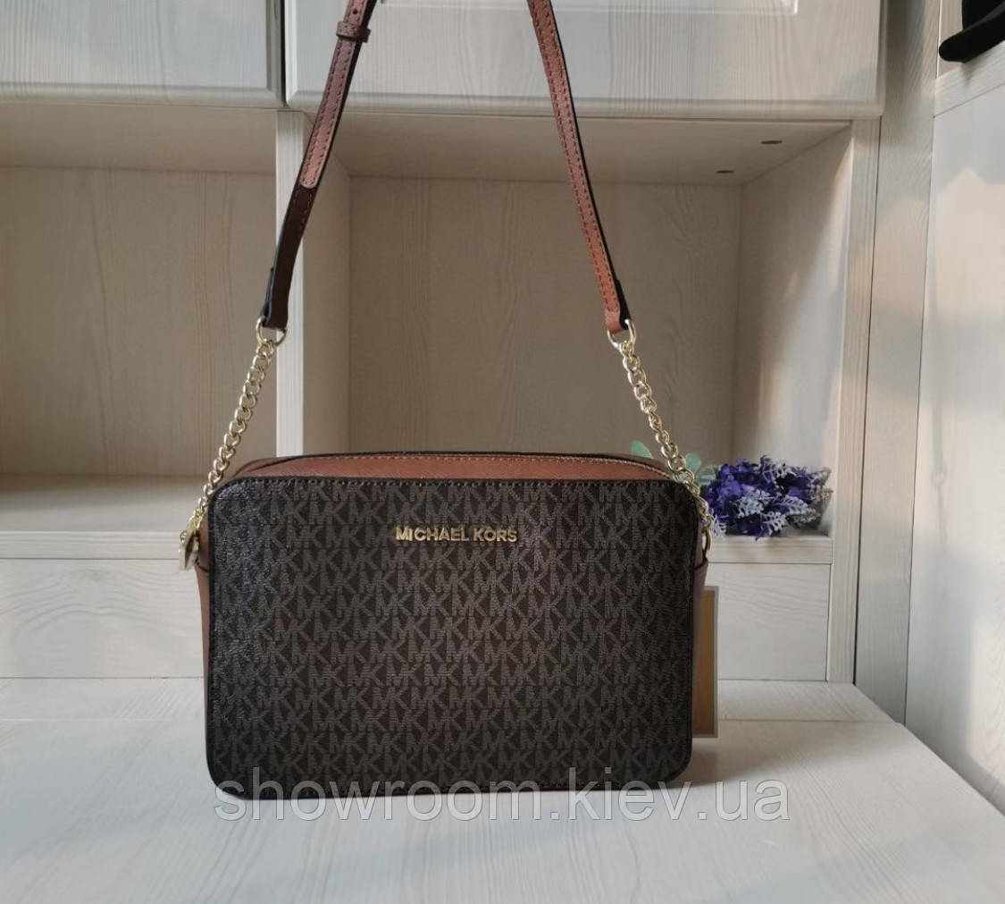Сумка жіноча MK Jet Set brown
