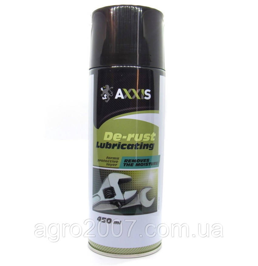 Автохімія Мастило (аер.) G-2012 450 ml  AXXIS De-rust Lubricating