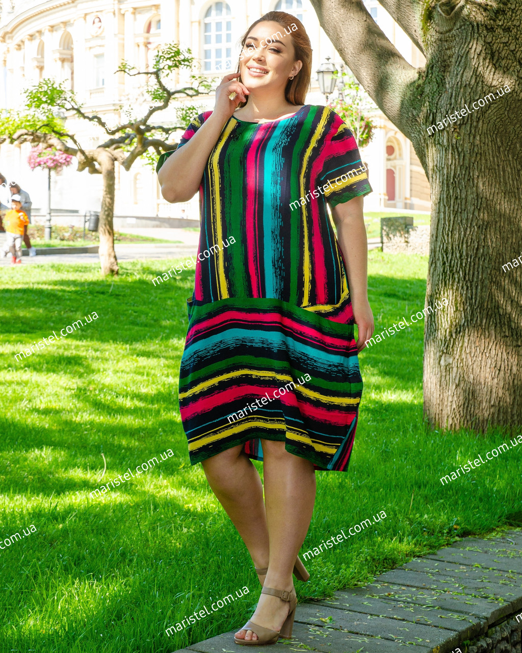 Жіноча літня сукня 22013