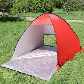 Намет пляжна двохместная самораскладывающаяся 150*150 см УЦІНКА