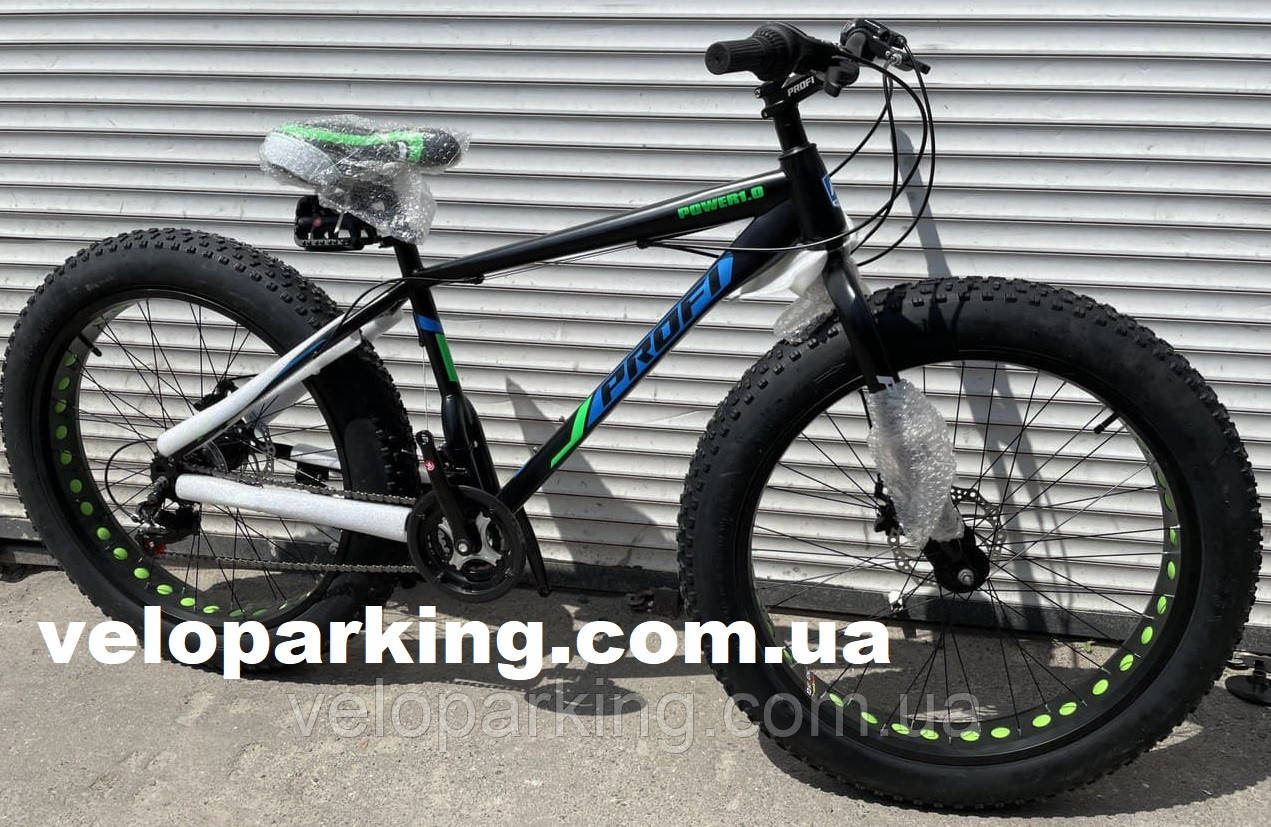 Велосипед позашляховик фетбайк 26 Mbike Power (fatbike) 2021