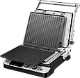 Електричний, притискної контактний гриль ECG KG 1000 Gourmet (2000Вт, випічка, барбекю, Чехія), фото 7