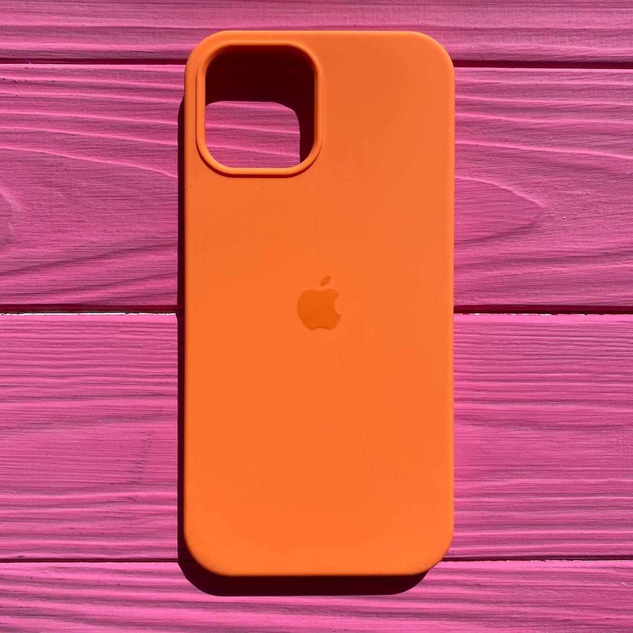 Чохол Silicone Case для Apple iPhone 12 Mini Spicy Orange