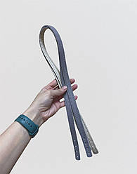 Ручки пришивні для шоппера, натуральна шкіра, 60,70,80х1,5 см