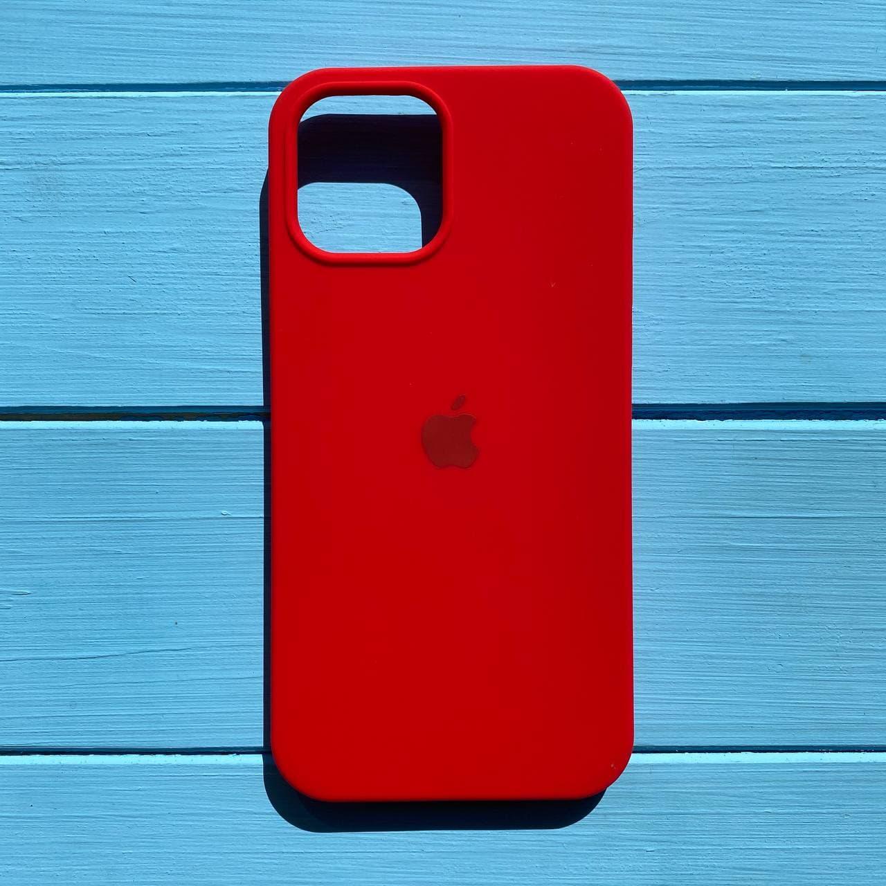 Чохол Silicone Case для Apple iPhone 12 Pro Max Red
